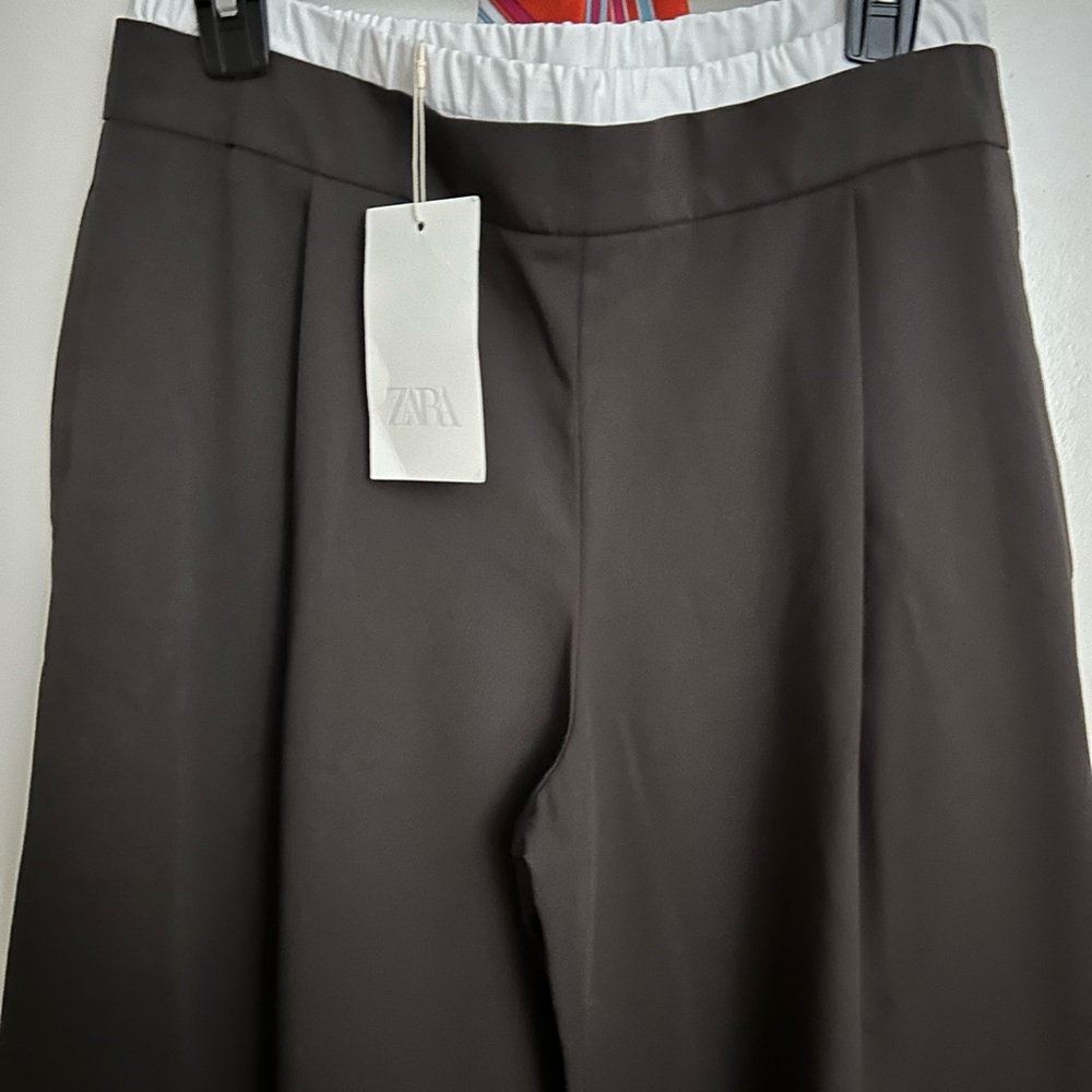 Zara Women’s Double Waist Barrel Pants